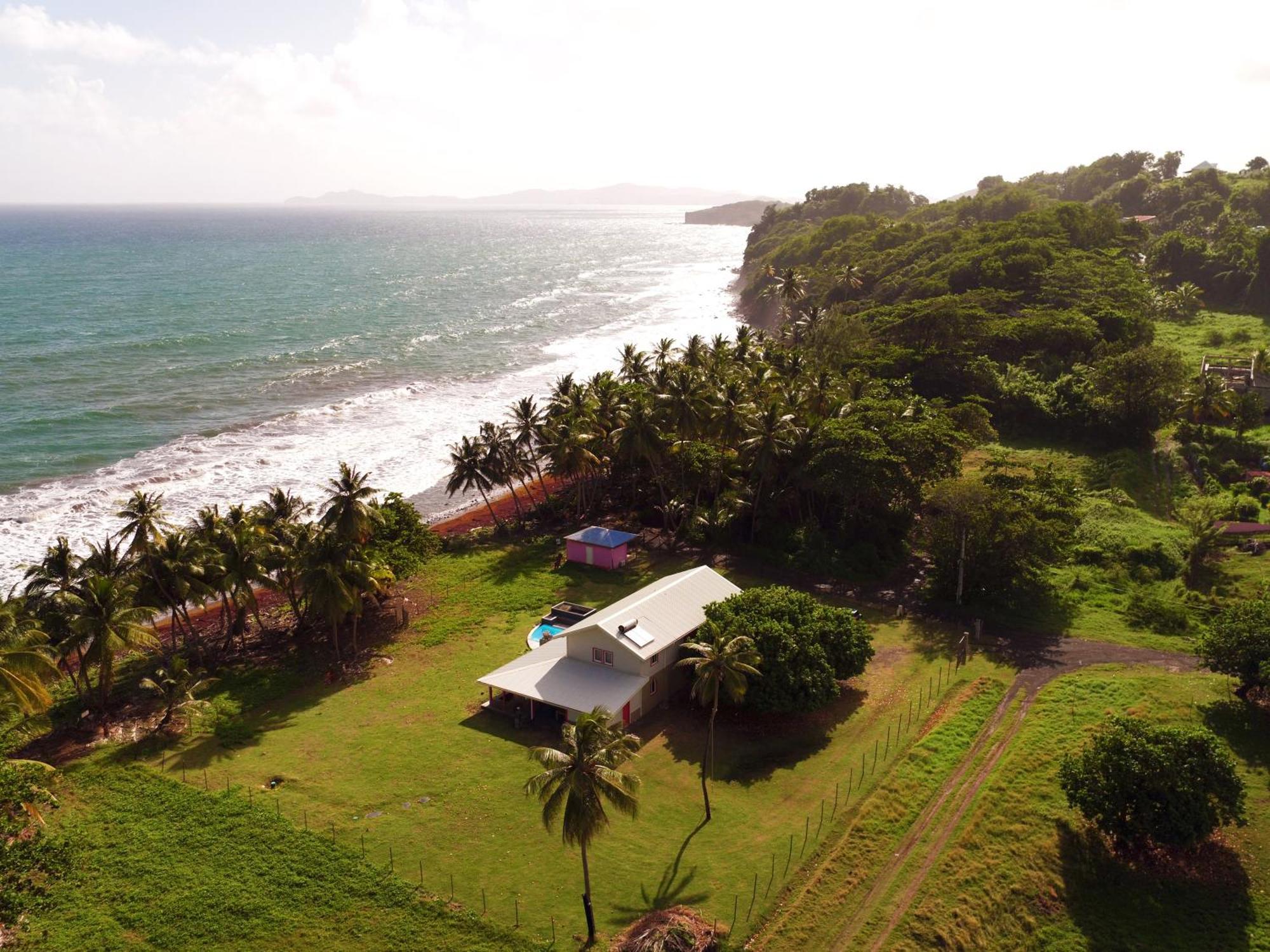 Maison D'O Baie De Saint-Jacques, Sur Une Plage Sauvage Сент-Мари Экстерьер фото