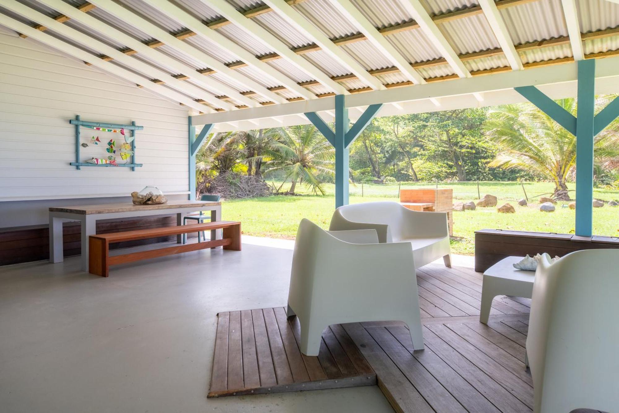 Maison D'O Baie De Saint-Jacques, Sur Une Plage Sauvage Сент-Мари Экстерьер фото